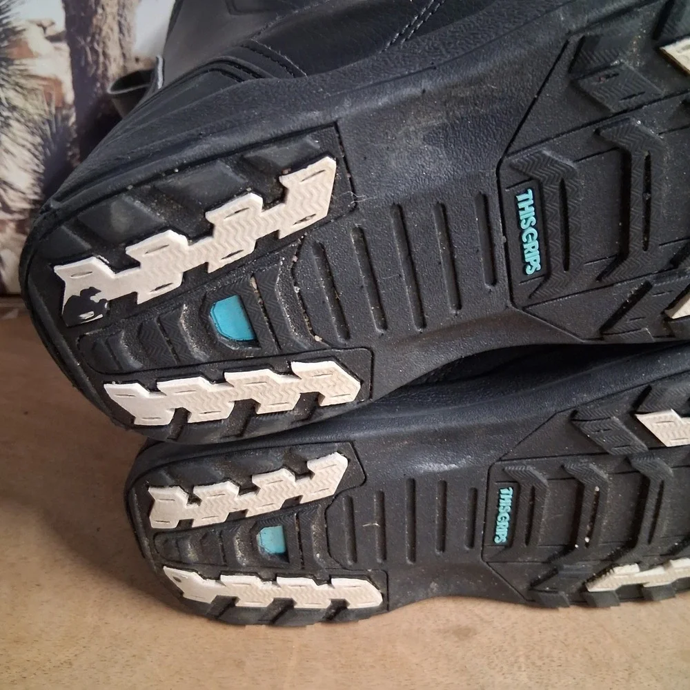 K2 Kinsley Women Black Snowboard Boots Dual BOA Intuition Sz 6.5